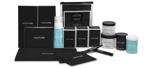 COUTURE private-label jewelry care products