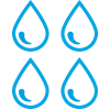 4 drops clipart