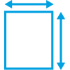 Cleaning wipe size clipart