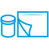 Jar and cloth clipart