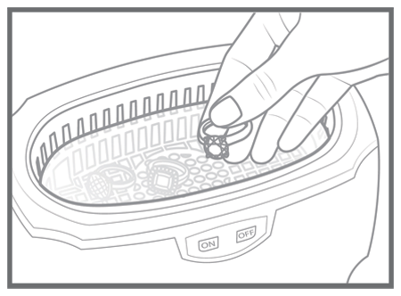 How to use an ultrasonic cleaner for jewelry