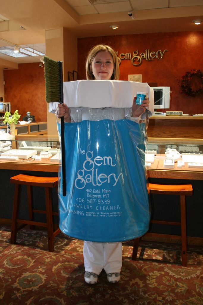 Gem Gallery jewelry cleaner Halloween costume