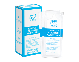 Custom Jewelry cleaner packette