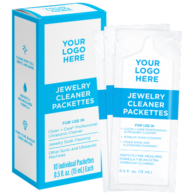Custom Jewelry Cleaner Packette