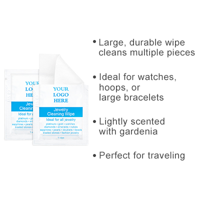 private-label jewelry cleaning wipe