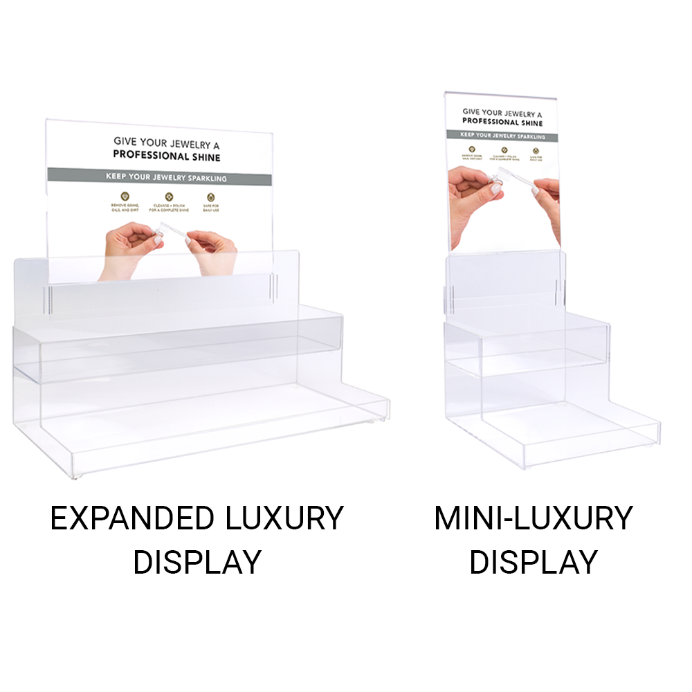 Jewelry Cleaner Display Stands