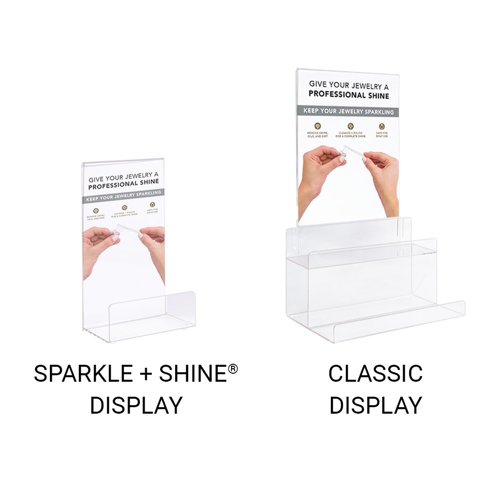 Jewelry Cleaner Displays