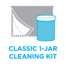 Classic 1 jar cleaning kit clipart