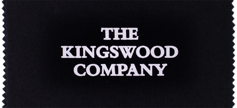 The Kingswood Company - Black Professional Polishing Cloth Heat-Press Example