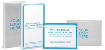 The Kingswood Company - Professional Polishing Cloth - Custom Printed Care Cards